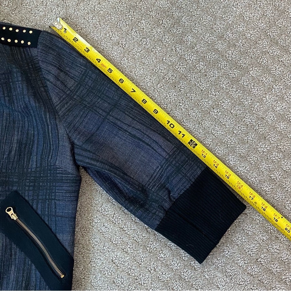 Anthropologie Mädchen Cropped Jacket - Picture 12 of 12